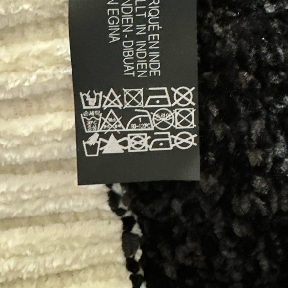 ZARA Knit Floral Appliqué Chunky Open Cardigan - Picture 14 of 14